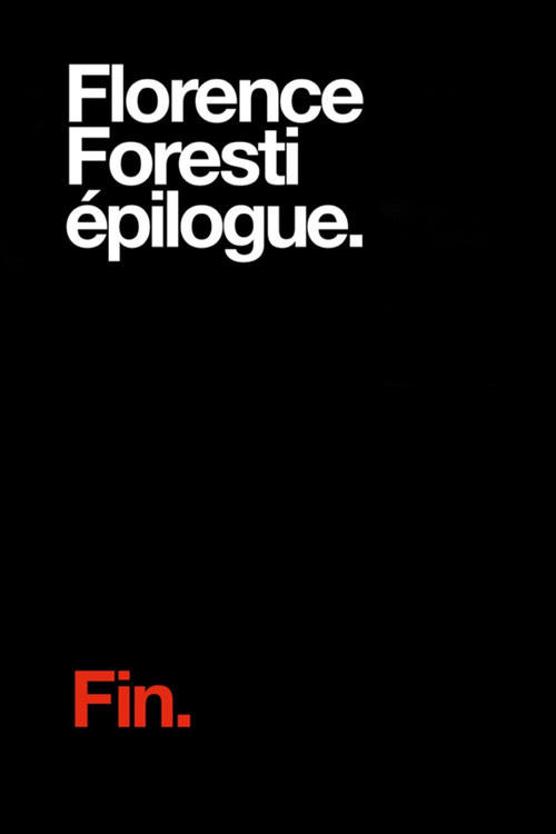 Movie poster for Florence Foresti : Epilogue (2019)