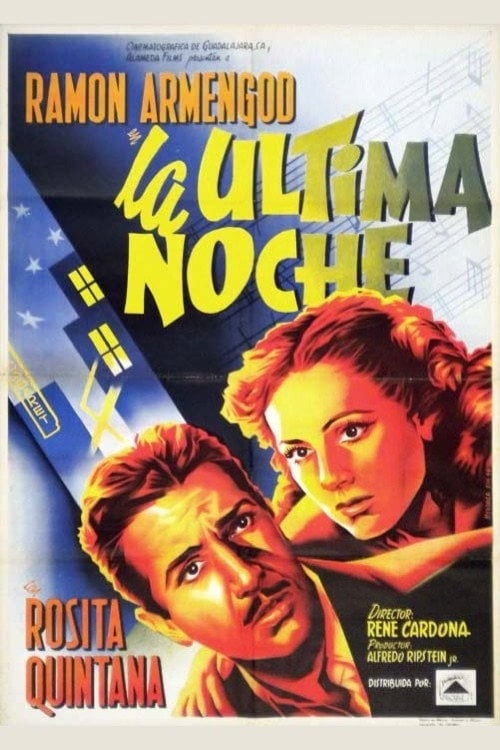 Movie poster for La última noche (1948)