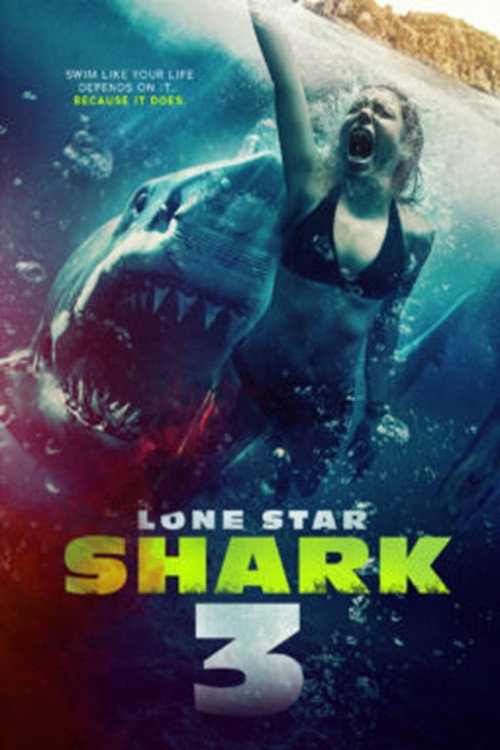 Movie poster for Lone Star Shark 3 (2025)
