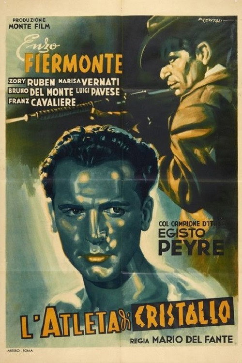 Movie poster for L'atleta di cristallo (1946)