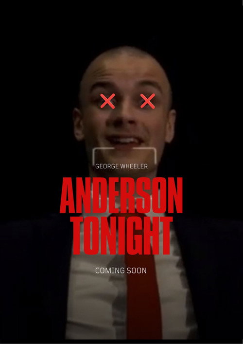 Movie poster for Anderson Tonight (2024)