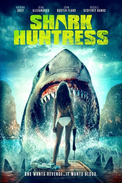 Movie poster for Shark Huntress (2021)