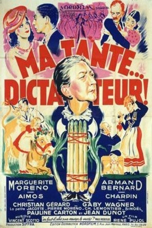 Movie poster for Ma tante dictateur (1939)