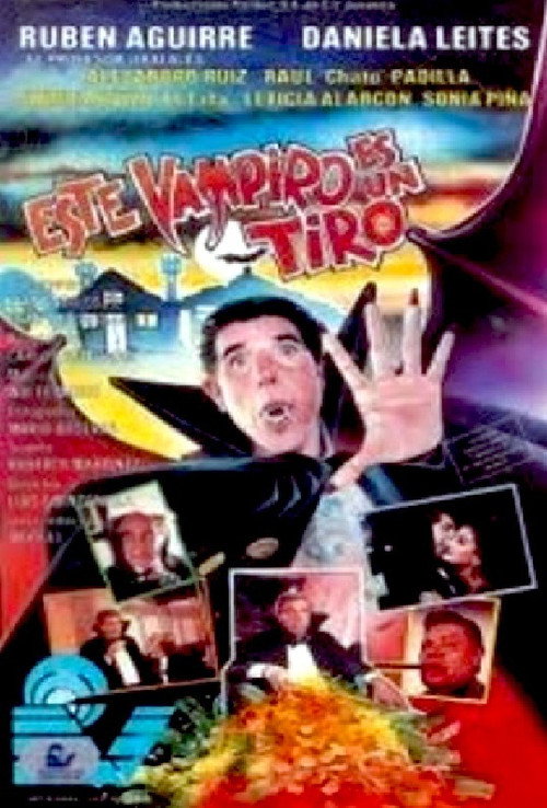 Movie poster for Este vampiro es un tiro (1991)