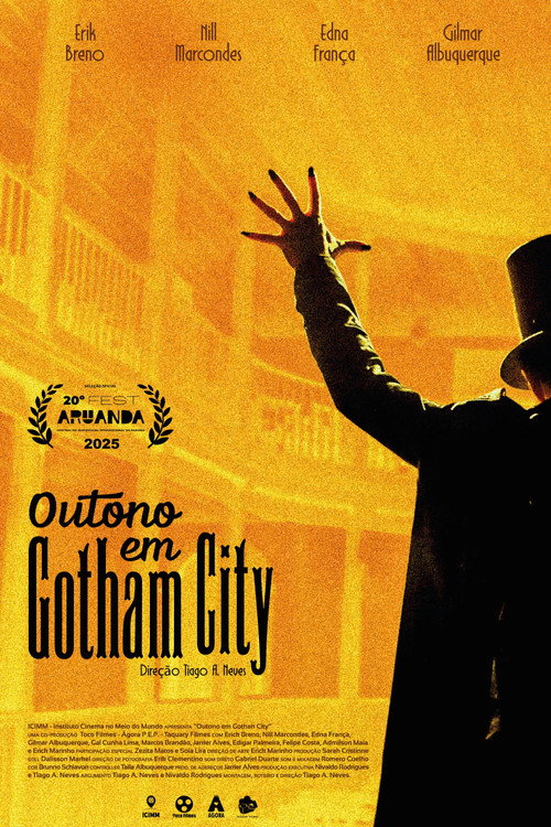 Movie poster for Outono em Gotham City (2025)