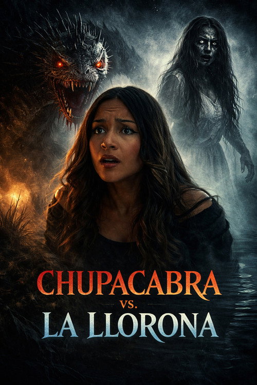 Movie poster for Chupacabra vs. La Llorona (2025)