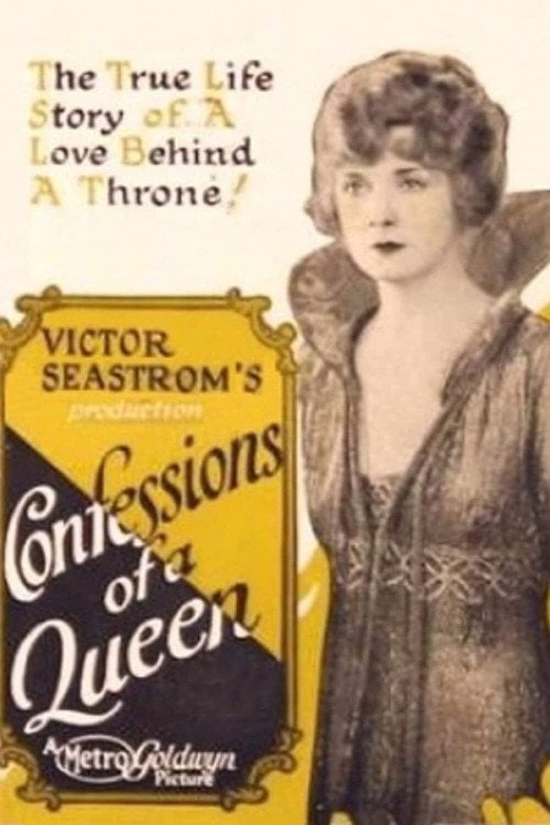 Movie poster for Confessions of a Queen (1925)