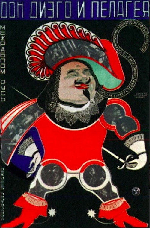 Movie poster for Don Diego and Pelagia (1928)