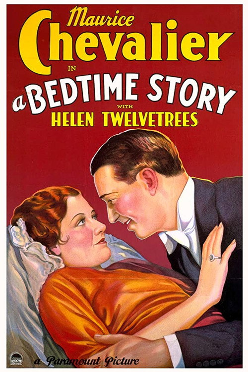 Movie poster for A Bedtime Story (1933)