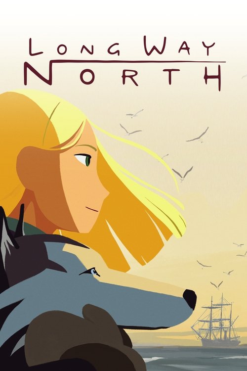 Movie poster for Long Way North (2015)