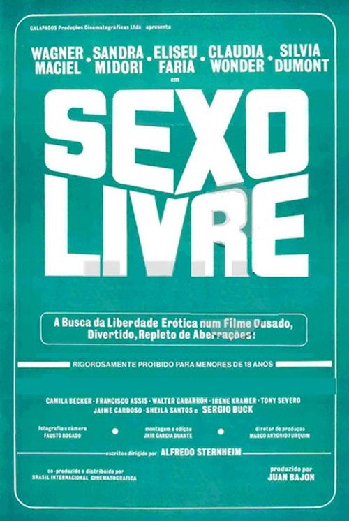 Movie poster for Sexo Livre (1985)