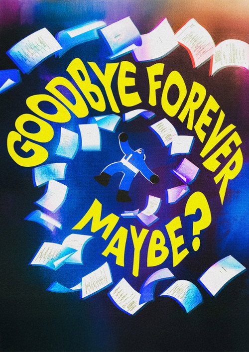 Movie poster for Goodbye Forever Maybe? (2024)