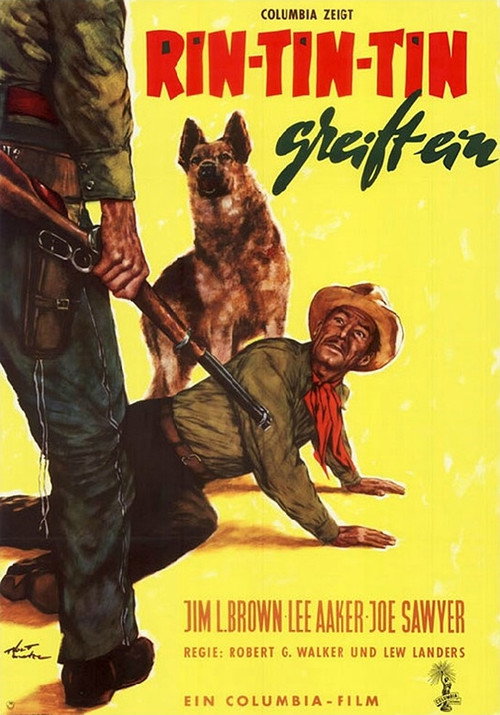 Movie poster for The Challenge of Rin Tin Tin (1958)