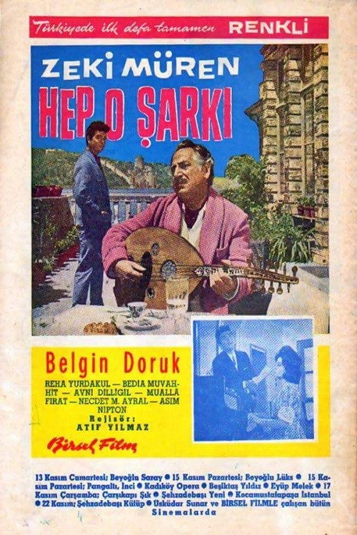 Movie poster for Hep O Şarkı (1965)