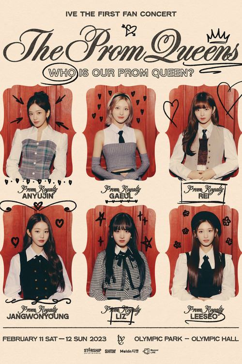 Movie poster for IVE THE FIRST FAN CONCERT 'The Prom Queens' (2023)