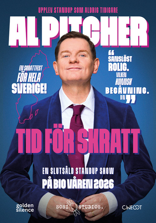 Movie poster for Al Pitcher - Tid för Skratt (2026)