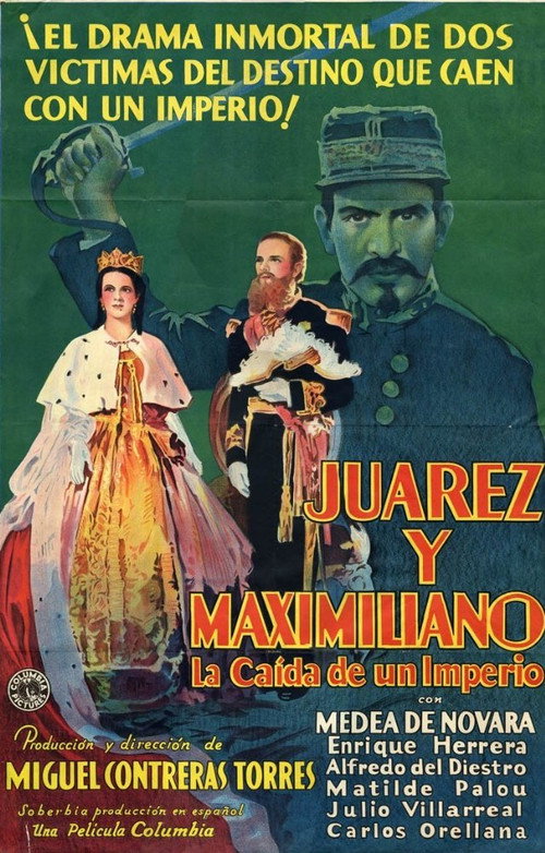 Movie poster for Juarez and Maximilian (1934)