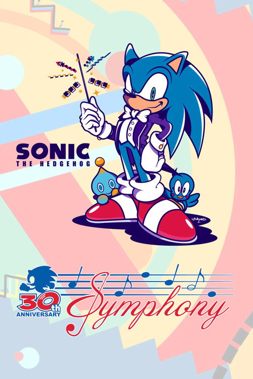 Movie poster for Sonic 30th Anniversary Symphony (2021)