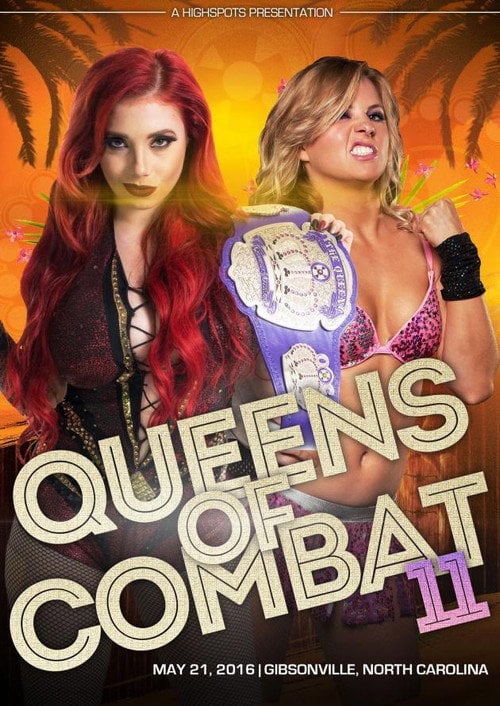 Movie poster for Queens Of Combat QOC 11 (2016)