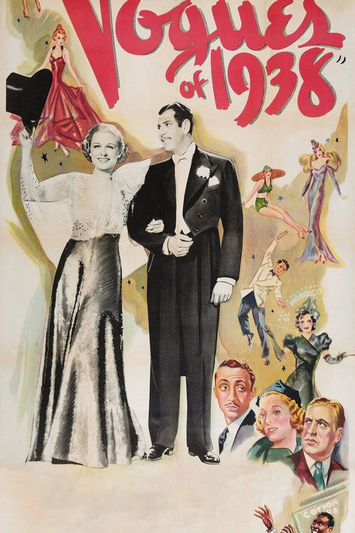 Movie poster for Walter Wanger's Vogues of 1938 (1937)