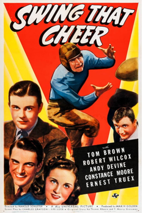 Movie poster for Swing That Cheer (1938)