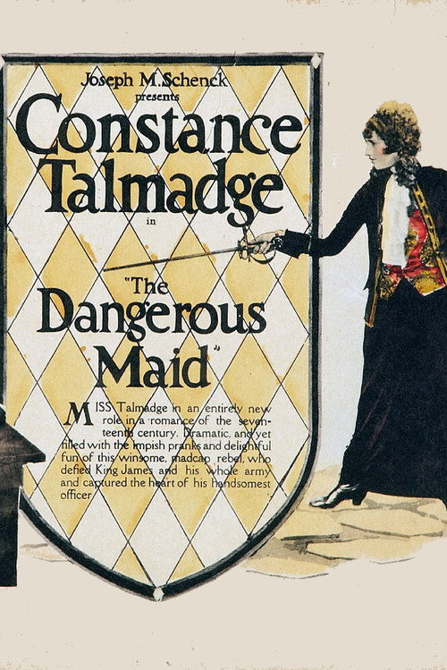 Movie poster for The Dangerous Maid (1923)