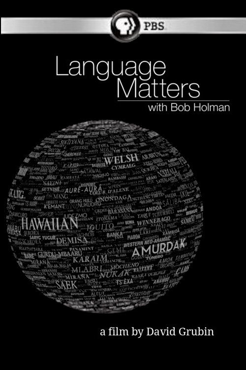 Movie poster for Language Matters with Bob Holman (2015)