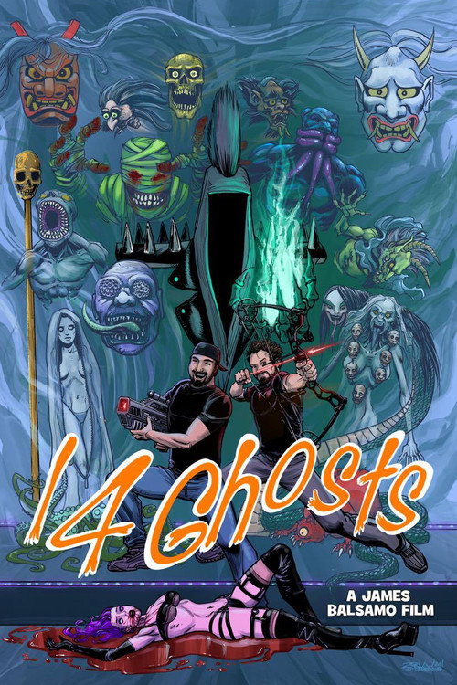 Movie poster for 14 Ghosts (2021)