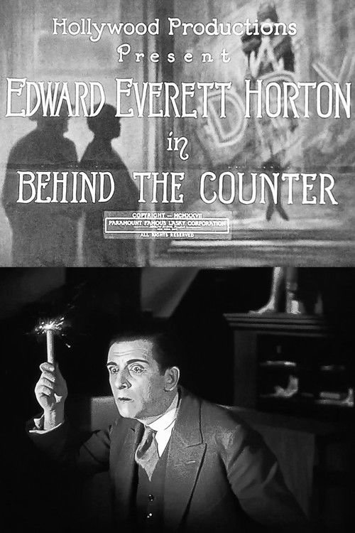Movie poster for Behind the Counter (1928)