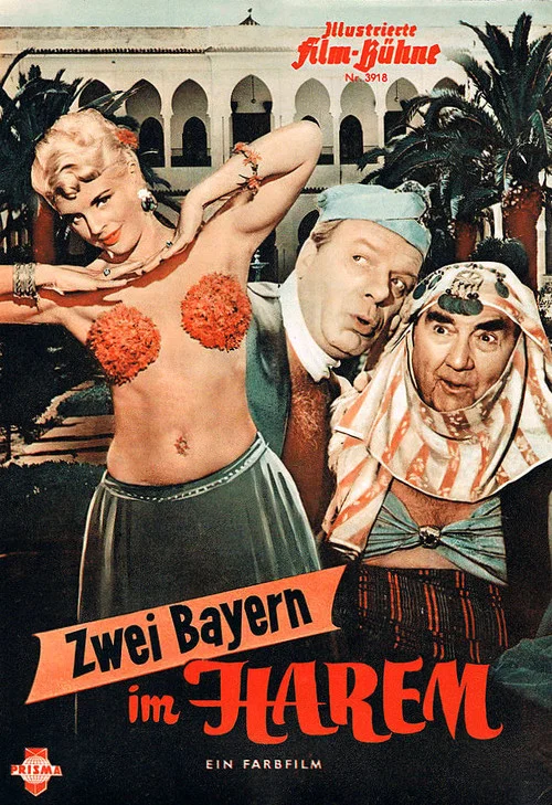 Movie poster for Zwei Bayern im Harem (1957)