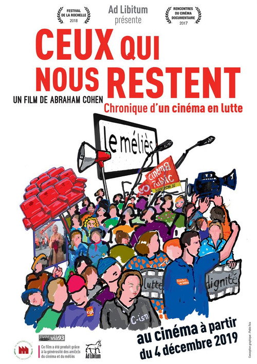 Movie poster for Ceux qui nous restent (Chronique d'un cinéma en lutte) (2019)
