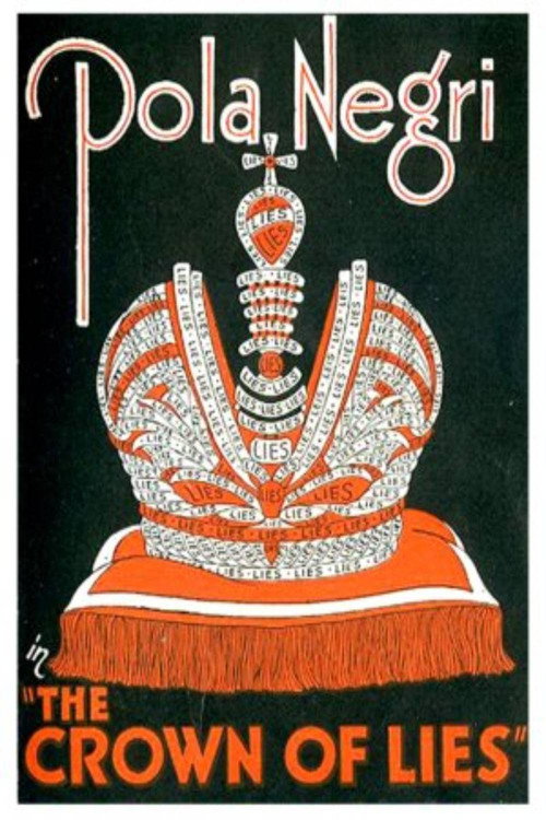 Movie poster for The Crown of Lies (1926)