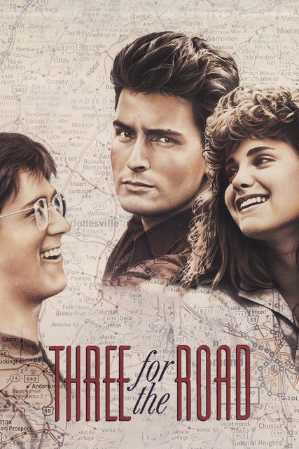 Movie poster for Three for the Road (1987)