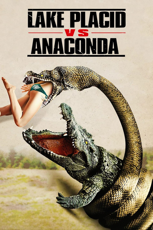Movie poster for Lake Placid vs. Anaconda (2015)
