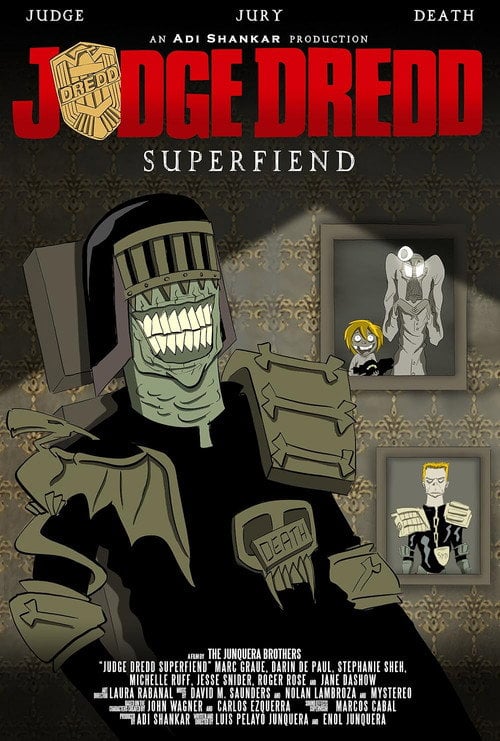 Series poster for Judge Dredd: Superfiend (2014)