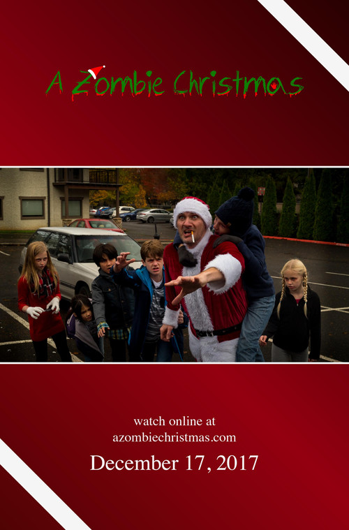 Movie poster for A Zombie Christmas