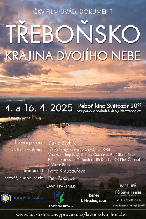 Movie poster for Třeboňsko – Krajina dvojího nebe (2025)
