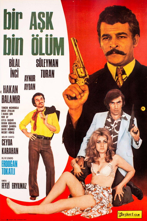 Movie poster for Bir Aşk Bin Ölüm (1972)
