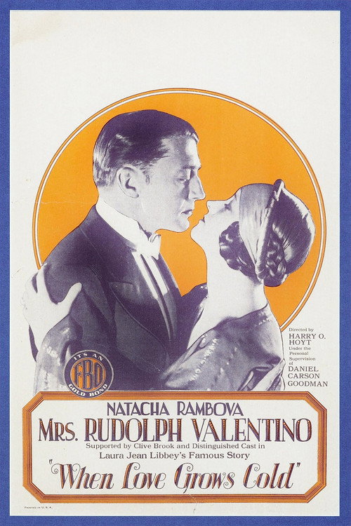 Movie poster for When Love Grows Cold (1926)