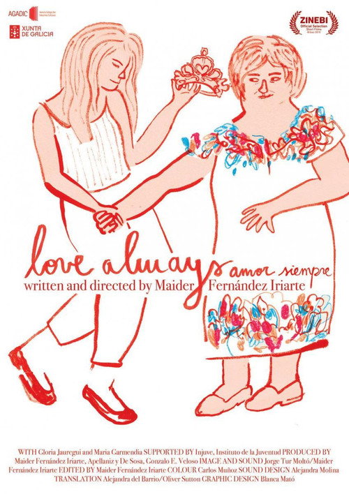 Movie poster for Amor siempre