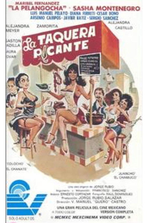 Movie poster for La taquera picante (1990)