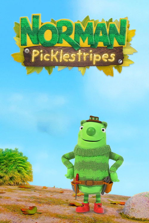 Norman Picklestripes poster