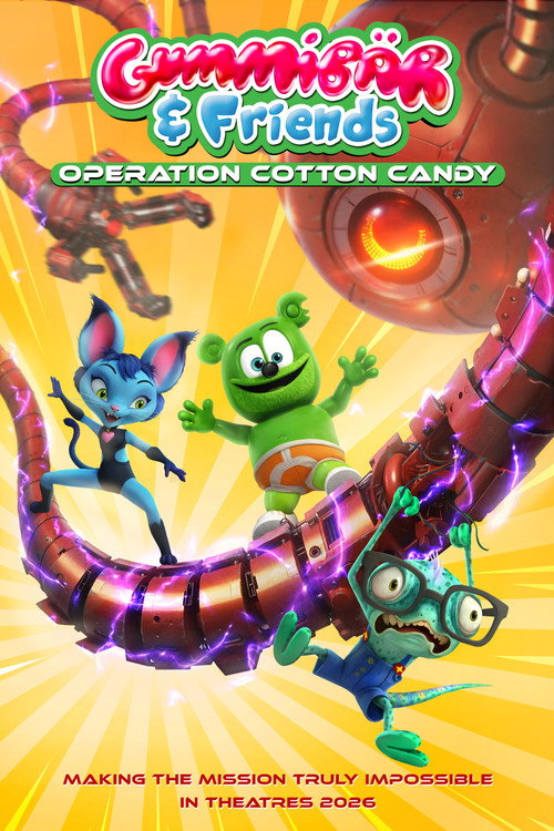 Movie poster for Gummibär & Friends: Operation Cotton Candy