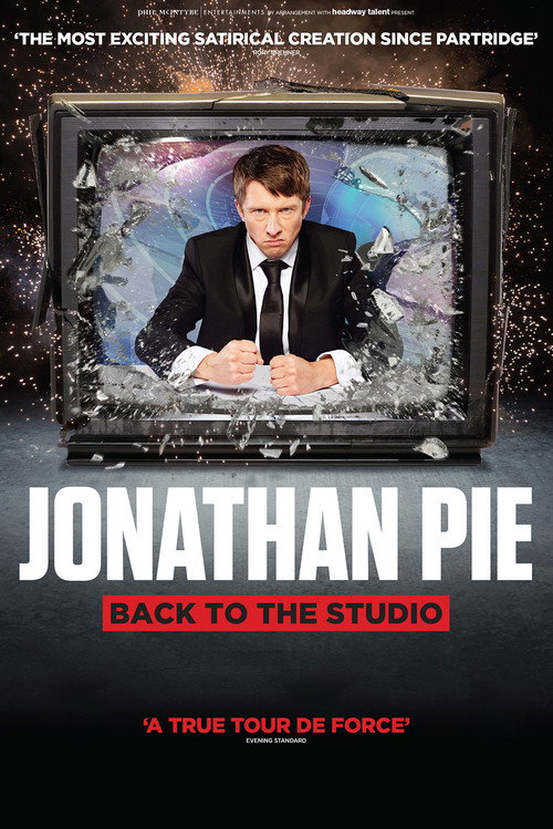 Movie poster for Jonathan Pie: Back to the Studio (2018)