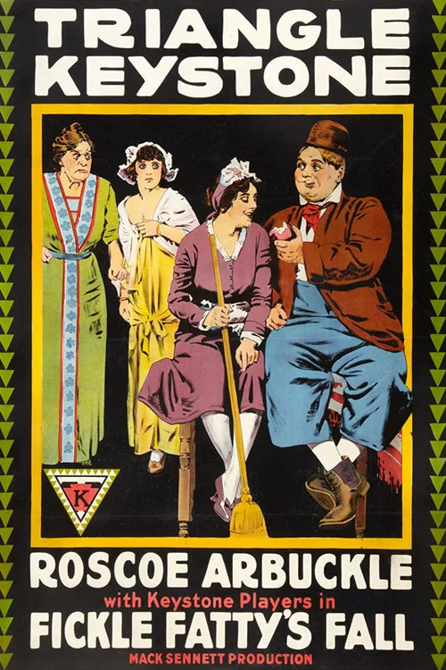 Movie poster for Fickle Fatty's Fall (1915)