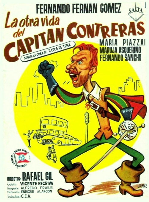 Movie poster for The Other Life of Captain Contreras (1955)