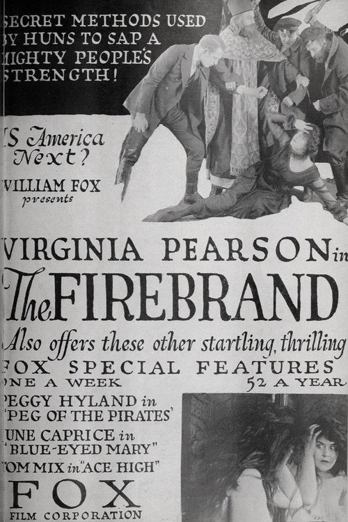 Movie poster for The Firebrand (1918)