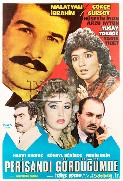 Movie poster for Perişandı Gördüğümde (1986)