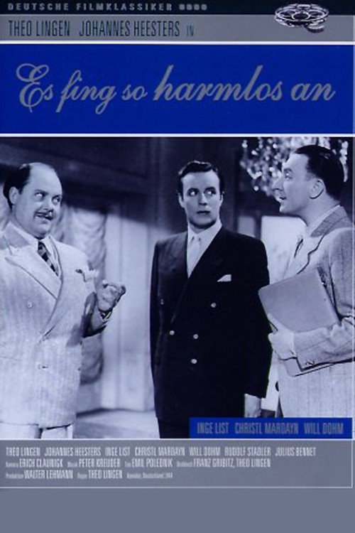 Movie poster for It All Started So Gaily (1944)