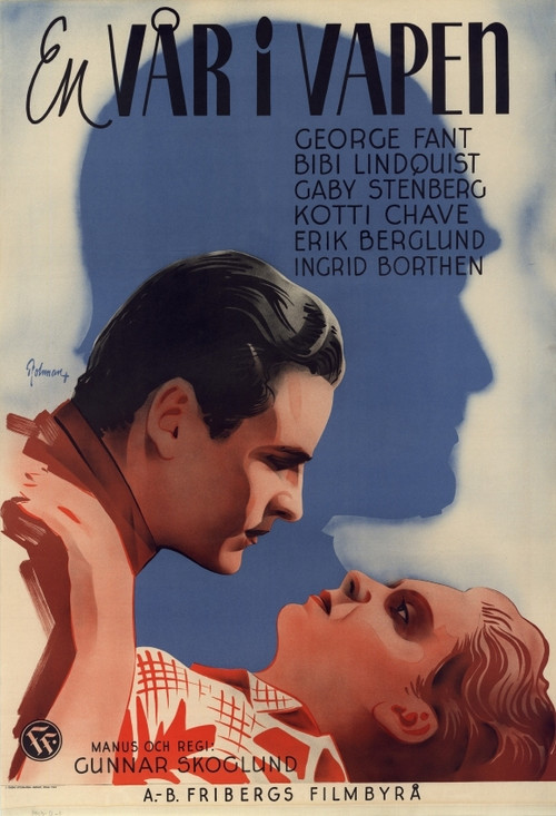 Movie poster for En vår i vapen (1943)